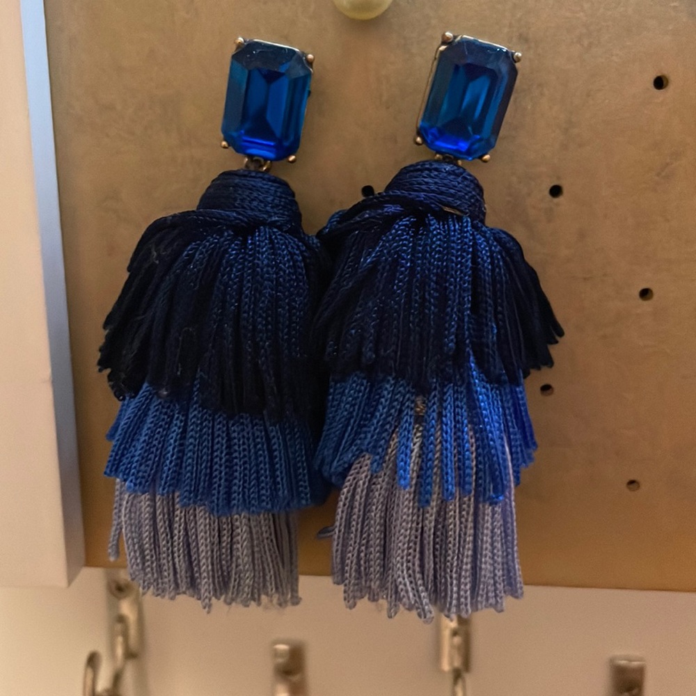 j.Crew tassel earrings